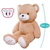 Peluche Géante - Gaston - Ours - 100cm - Beige - Fabriqué En France