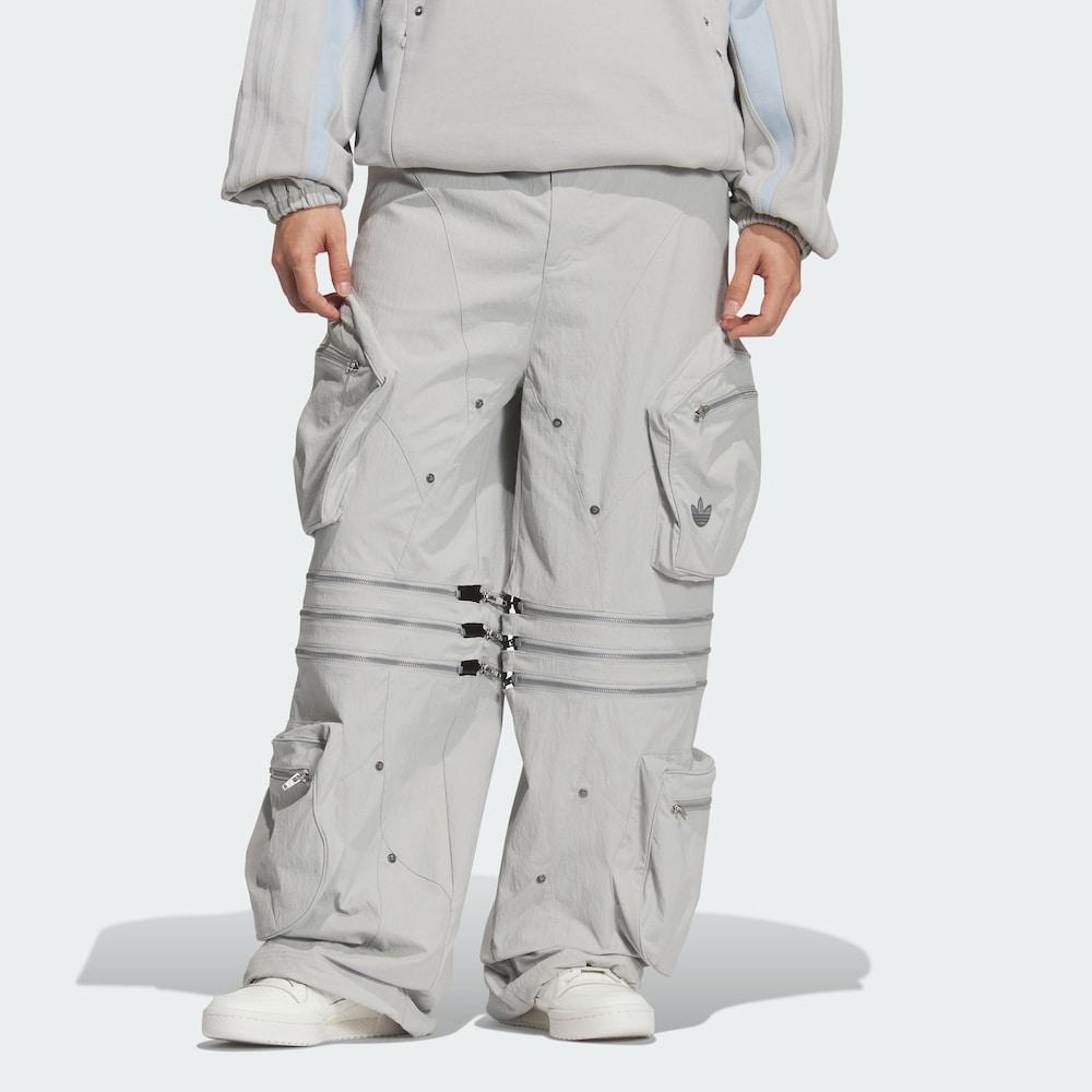 Adidas Originals X Gali Collaboration FW25 Removable Loose Mid-Rise Sports Cargo Pants Unisex Pants KS8242