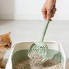 Cat Litter Sifting Scoop Cat Poop Scooper with Detachable Long Handle Litter Sifting Shovel for Quick Cleaning Litter Box Cat Waste
