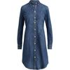 Polo Ss22 Pony Embroidered Button-Down Long Sleeve Dress Women Dresses Blue 211763630-001