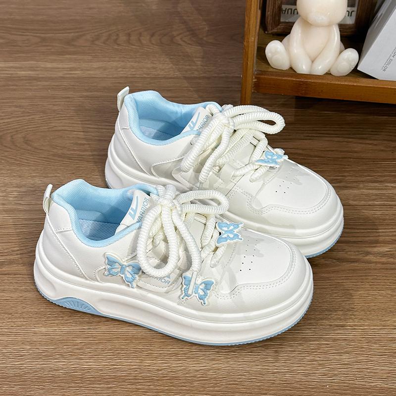 Fashion Womens Sneakers Shoes Platform Roses Casual Thick Sole 2025 Leisure Women's Sneakers Summer 2025 Shoes Woman-shoes Platform New