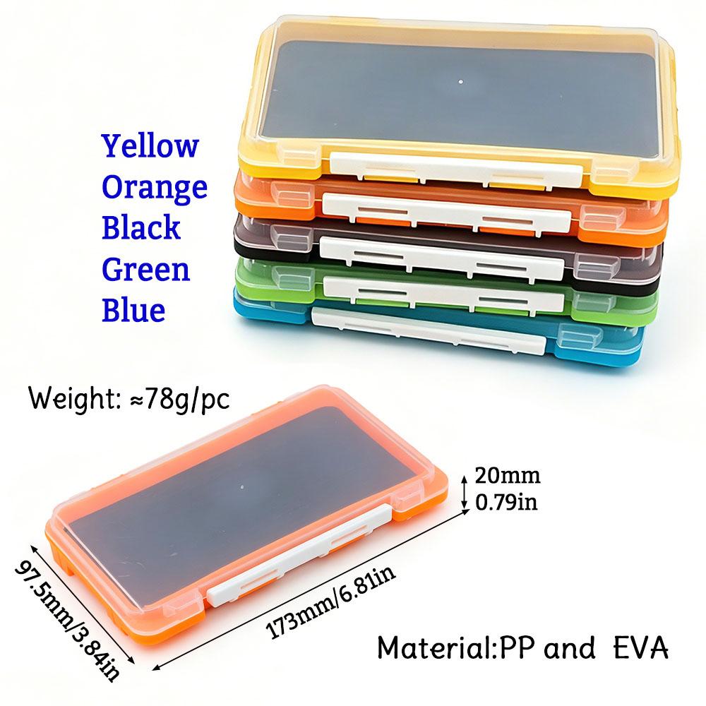 1PC Fly Fishing Box Multi-style Foam/Compartment Tackle Case Waterproof Transparent Hook Lure Storage Box for Trout Bass Angling