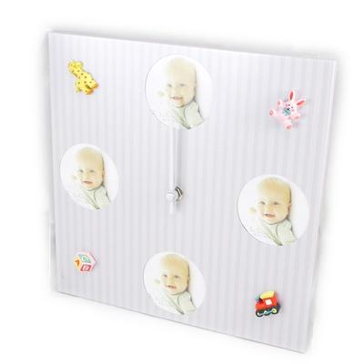 [I3431] - Zegar Pêle-Mêle „Mój Anioł” różowy