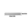 10pcs Magnets Metal Strips Fridge Adsorption Steel Plate Self-Adhesive Phone Case Strips Magnetic Adsorption Steel Plate 65*8mm