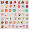 50 Pieces of Reward Series Graffiti Stickers, Water Cup, Luggage, Waterproof Decorative Stickers, Creative Reward Stationery Stickers