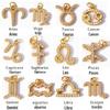 Pendentif et Boucles d'oreilles Strass Zodiaque: Bijoux en Acier Titane