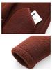Women's Plus Size Lambswool Hooded Fleece Cardigan