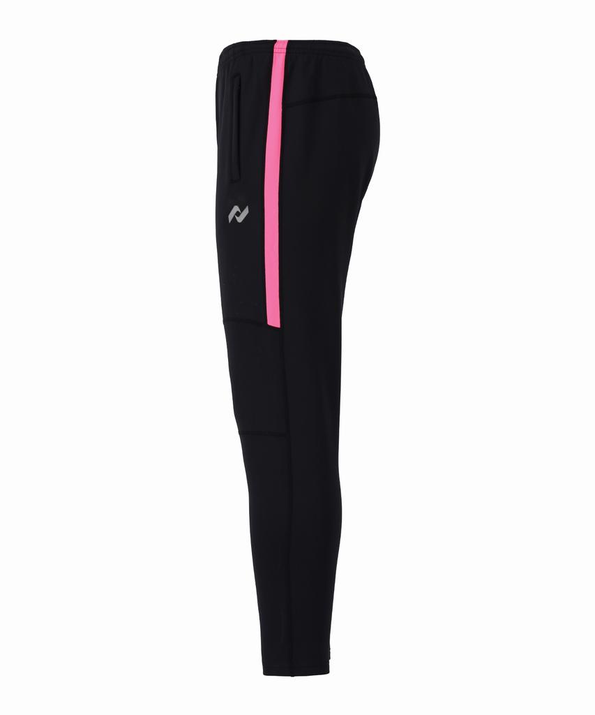 NINETY PLUS Regent Fleece Pants - Black/Pink