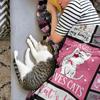 Cozy Cat Theme Flannelette Blanket - The Perfect Gift For Cat Lovers, Ladies And Girls | Soft, Warm And Machine Washable | Pink Striped Design
