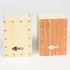 Travel Cajon Box Drum Portable Wood Percussion Instrument Hand Drum Percussion Compact for Party Home Stage Performance Holiday