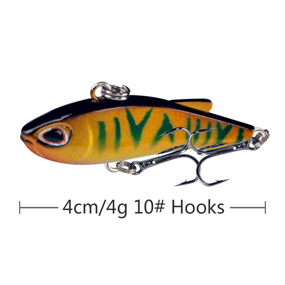 Fishing Long-range Mini VIB Metal Bait 4cm/4g Lure