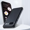 For Google Pixel 8a Case Ultra-Thin PU Leather Coated PC Phone Back Cover
