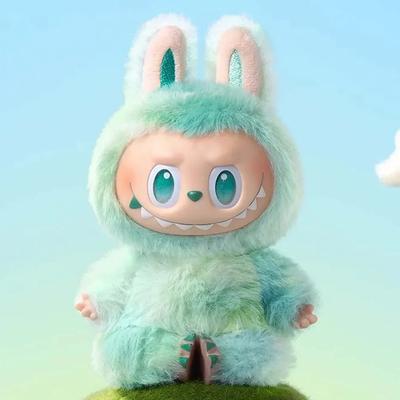 Labubu V3 Genuino The Monsters Serie Big Into Energy Muñeca de Vinilo con Cara Figuras de Acción Anime Encantador Colgante Labubu Regalo Sorpresa