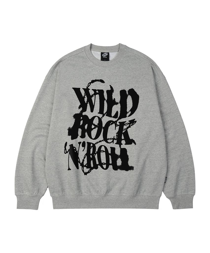 WILDROCK (Fleece Lined) Wild Rock And Roll Sweatshirt_7 Col (B Type)