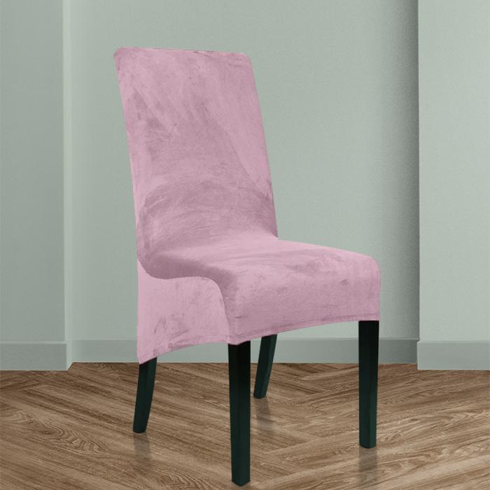Cover For Xxl Sloping Chair Pink Velvet