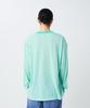 Summer Wool Stripe Long Sleeve for Men and Light Size M [Snow Peak] T-Shirt CS-26SU006 Long-sleeved T-shirt Women, Green,