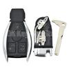 Modified 3/4 Button Smart Key Shell for Mercedes Benz W211 A C E G S R SL ML GML CL GL CLS CLA CLK SLK GLK with Battery Holder TB7