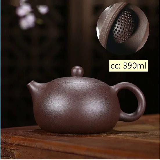 Čajová konvice Yixing Purple Hliněná Konvička Xishi Ručně vyráběná kosmetická konvice Raw Ore Černé zlato Purple Sand Čajová sada 188 kuličkový filtr