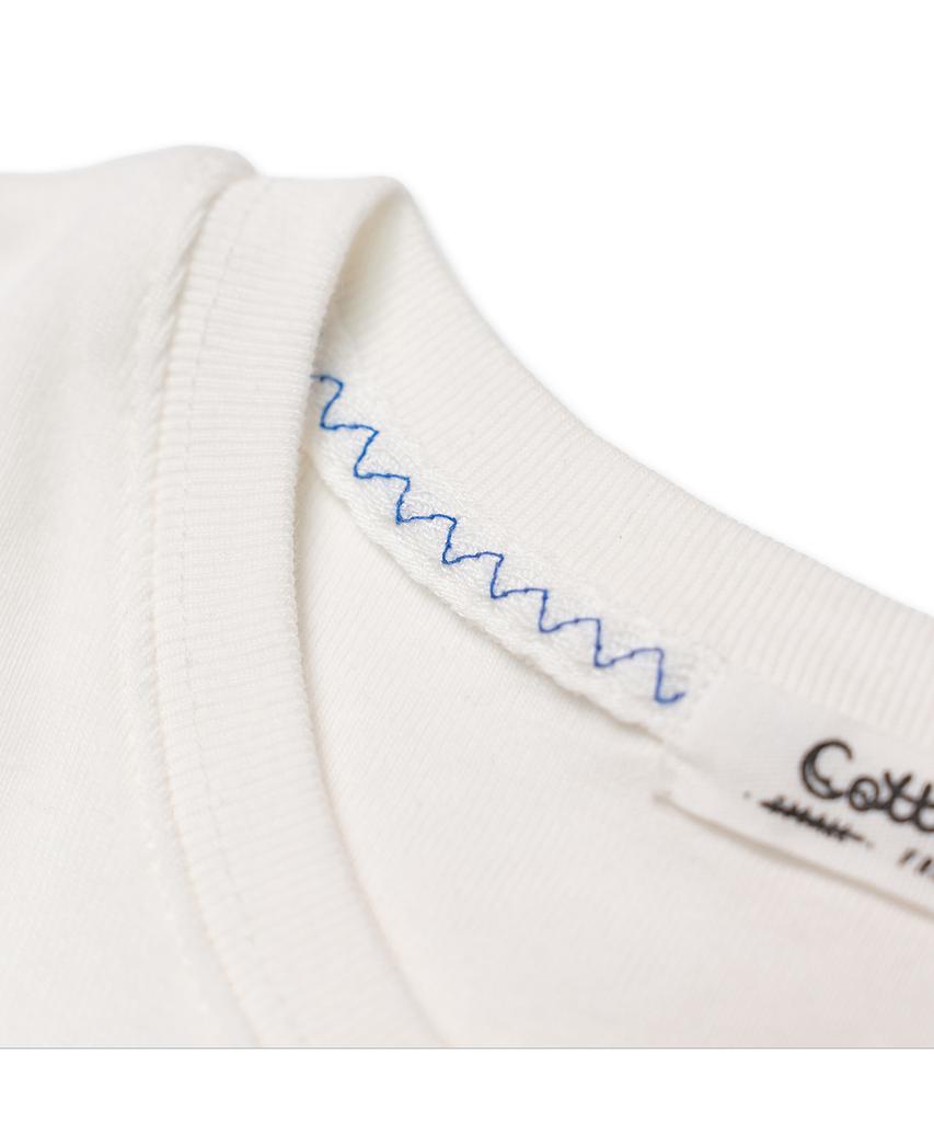 COTTON BELL Daily Fit T-Shirt - Milk White