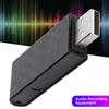 Portable Small Mini Audio Recording Equipment Device U Disk Sound Recorder Black4GB