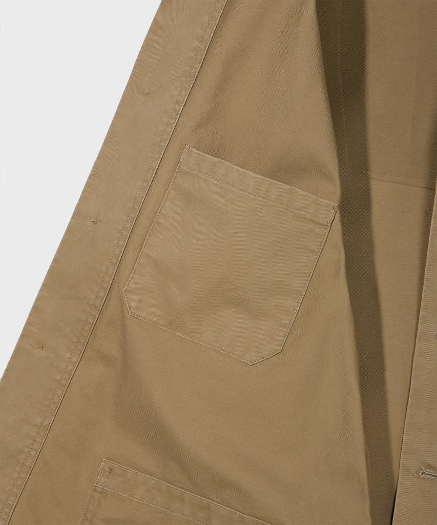 Amfeast Vintage Ita French Work Jacket Beige