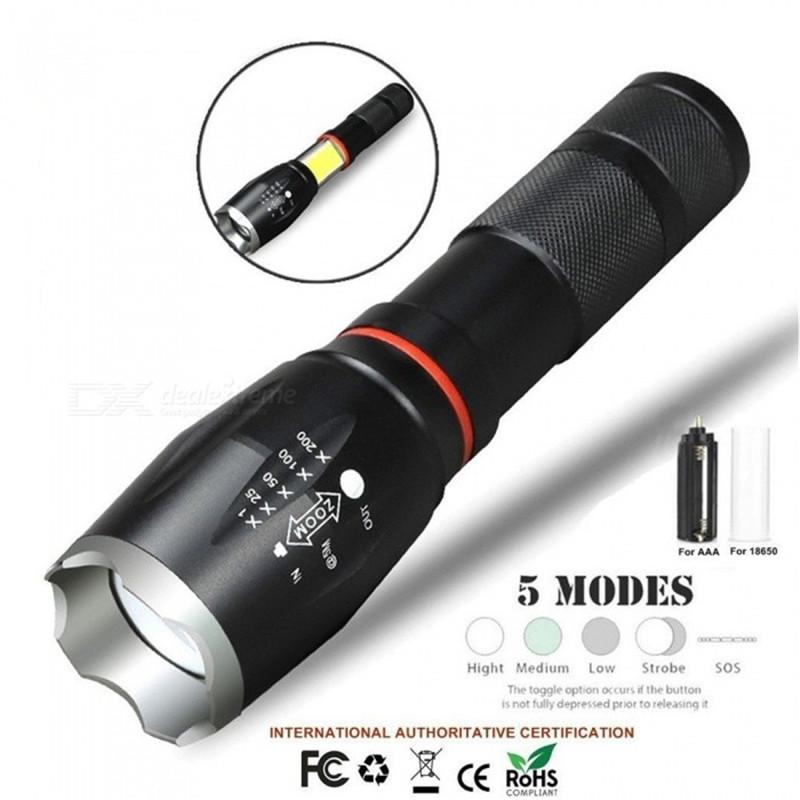 Skywolfeye 5000 Lumens 3 Mode XML XPE LED 18650 Flashlight Torch Lamp Light US Skywolfeye 5000 Lumens 3 Mode XML XPE LED 18650 Flashlight Torch Lamp Light US