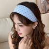 Polka Dot Wide Headband For Women - 2026 Spring/Summer Volumizing Non-Slip Hair Accessory
