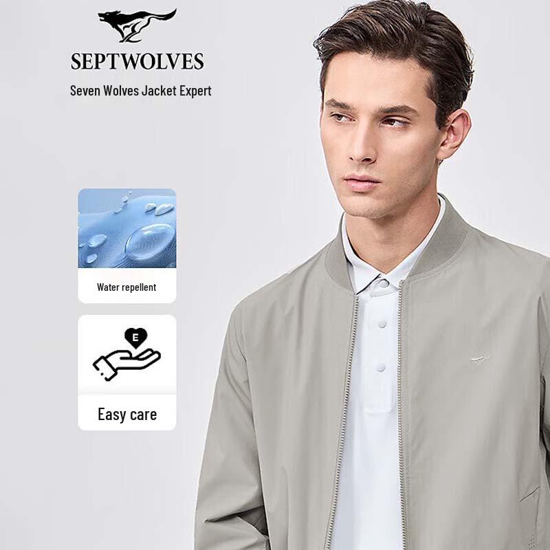 SEPTWOLVES Men s Spring Baseball Jacket XXXXL