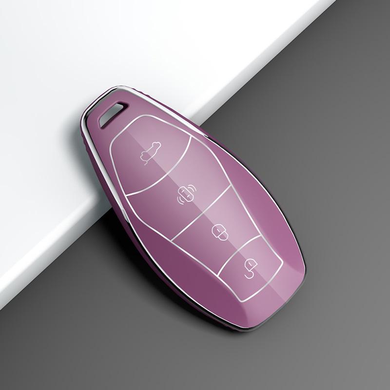 High-End Protective Key Case for Hongqi Models HS5, HS7, H5, H9, HS9, H7