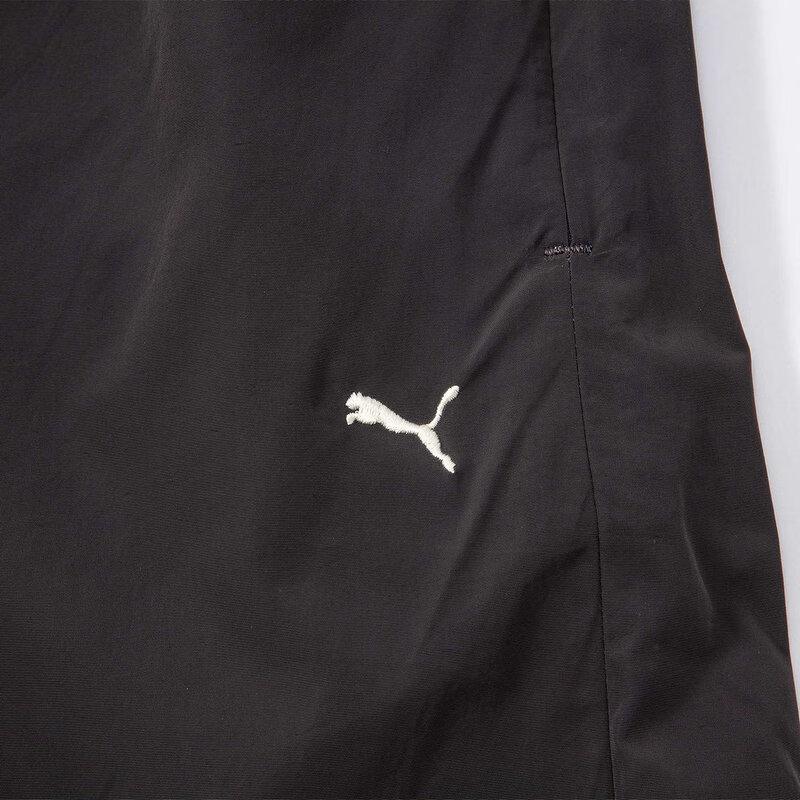 Puma Versatile Sports Lace-Up Elastic Waist Three-Quarter Casual Shorts Unisex shorts Black 629402-80