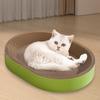 Cardboard Cat Scratcher Bed Scratch Pad Nest Sleeping Rest Lounge for Small Medium Large Cats