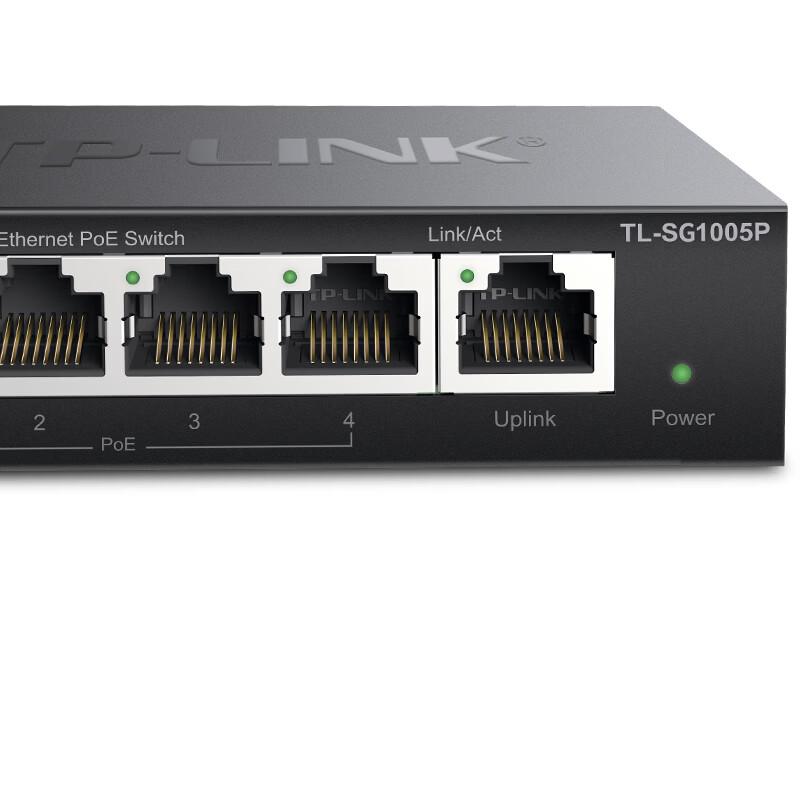 Tp-Link 5-Port Gigabit PoE Unmanaged Switch CN Plug (adapter Included)