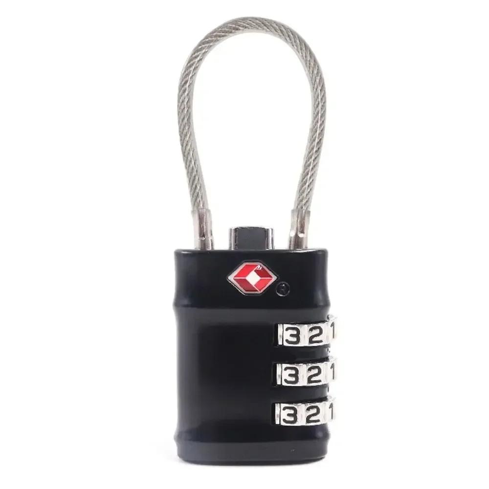 TSA Customs Code Lock Portable Anti-Theft 3 Digit Combination Password Lock Travel Luggage Security Tool Cabinet Locker Lock