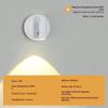 LED Light Magnetic Rechargeable Wall Light Spotlight Wireless No Punch Reading Light With Touch Switch Dimmable Bedside Lamp
