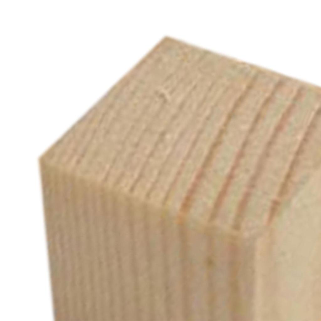 100 Pieces Wooden Blocks Square for Making Numbers Crafting Puzzles