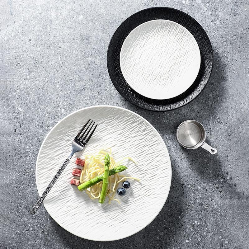 Elegant Stone Texture Dinner Plate
