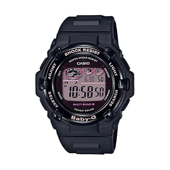 [Casio] Baby G Watch [Domestic Genuine Product] Radio Solar Super Illuminator BGR-3000UCB-1JF Women s Black
