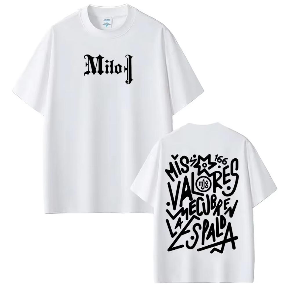Rapper Milo J Fashion Graphic T-shirts Men Women Fashion T-shirt Summer Short-sleeved, Loose Casual Harajuku T-shirts Streetwear