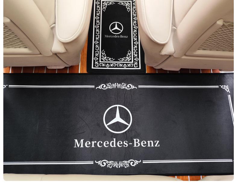 Tappetini personalizzati per Mercedes-Benz V260/V260L: Copertura Completa per Fronte, Centro e Bagagliaio