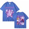 Trendy Streetwear 100 Cotton Kpop Kpop Demon Hunters Graphic TShirt Unisex Women Fashion Casual Unisex Girls Top Tee Oversize