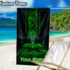 Custom Name Sauber Stake Beach Towel - Soft, Ultra-Absorbent Microfiber, Lightweight, Perfect for Beach, Parties, Travel, Camping