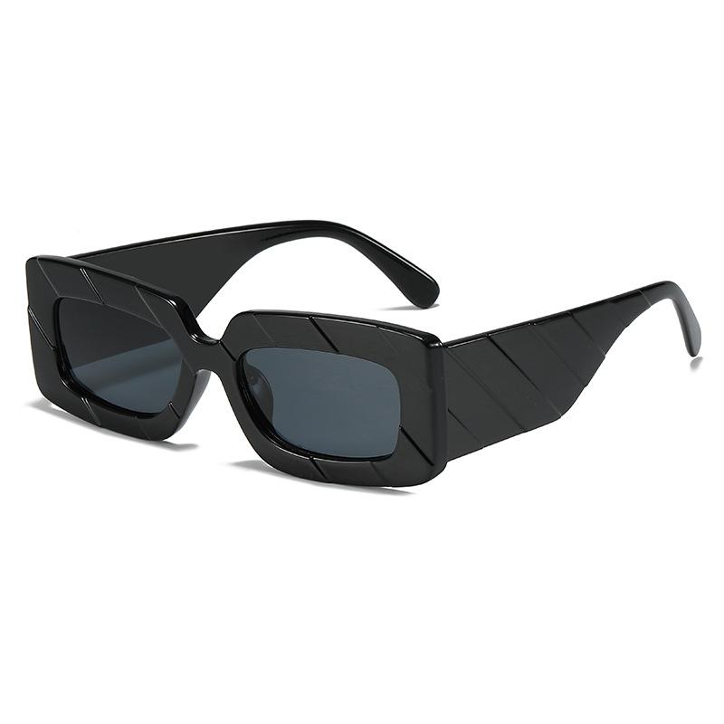 Square Sunglasses, Versatile And Colorful Square Glasses, Retro Literary And Large-Frame Sunglasses.