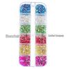 Gravel Storm Macaron Glass Nail Art Rhinestone Frame Decorations