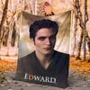 Edward Cullen Flannel Blanket Soft Warm All-Season Throw, Design for Camping, Car Travel, Hiking Sofa, Bed, Office Perfect Gift for Parties