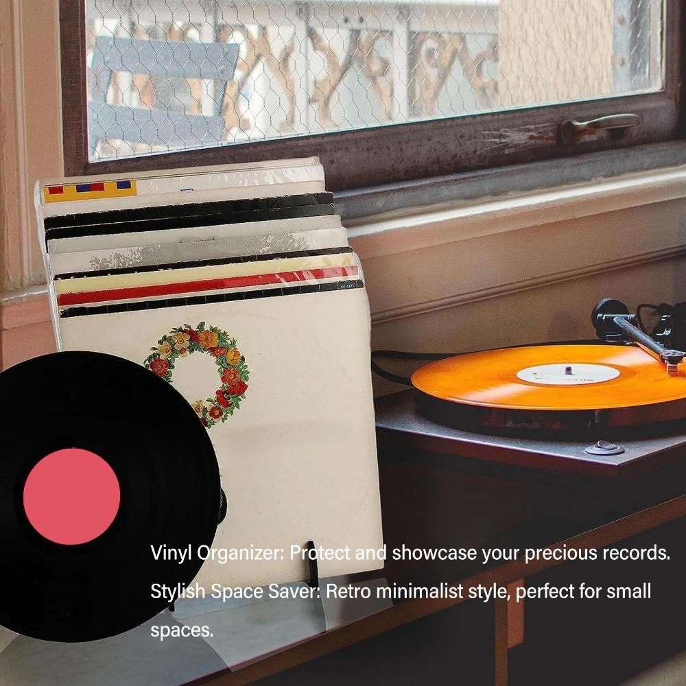 Acrylic Record Storage Black Acrylic Rack Easy Access Record Display  Home Display