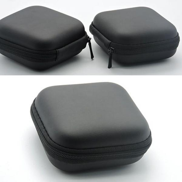 Square Pocket Hard Case Storage Bag for Headphone Earphone Earbuds TF SD Card