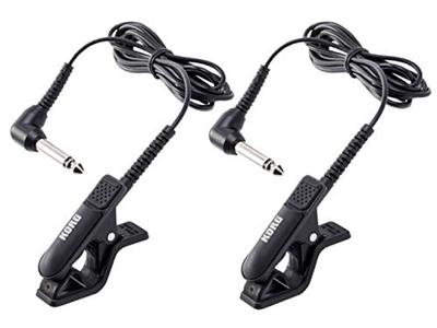 KORG Contact Microphone Black Set of 2 CM-300 CM-300-BK