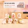 Trendy Cat Sparkling Soda Toy Blind Box – Colorful & Cute Cat Ornaments for Home or Office Décor