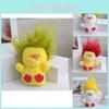 Adorable Plush Duck Keychain Cute Fluffy Duckling Keychain For Couples And Backpacks