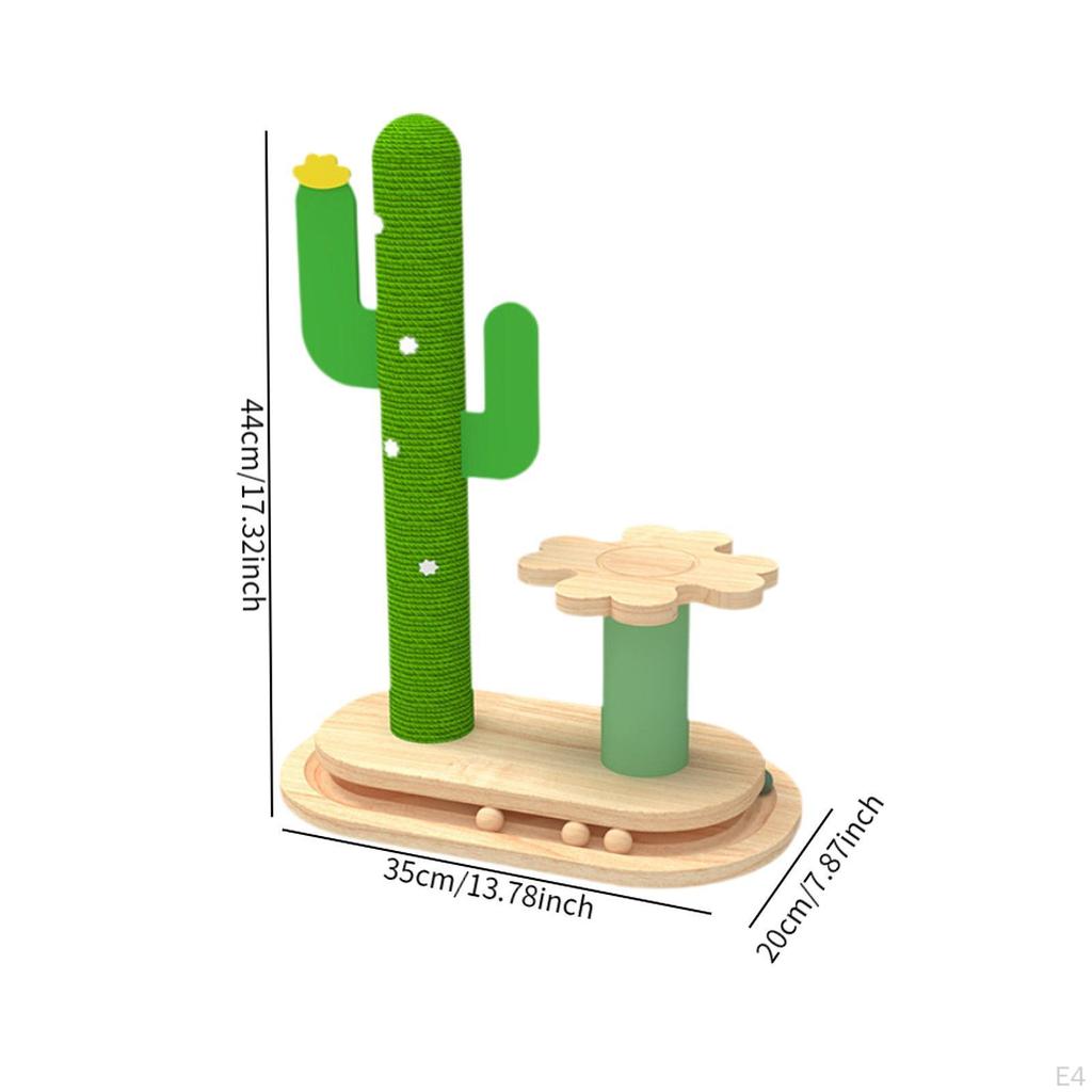 Cat Scratching Post ,Cats Climbing Tree, Kitty Play Furniture Protector ,Wooden Scratcher ,Grinding